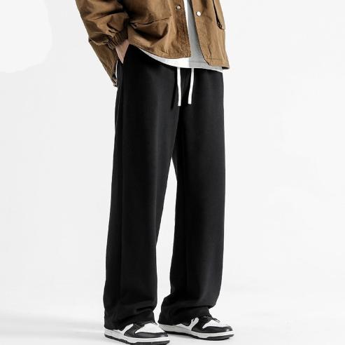 Noctra Straight-leg Wide-leg Sweatpants