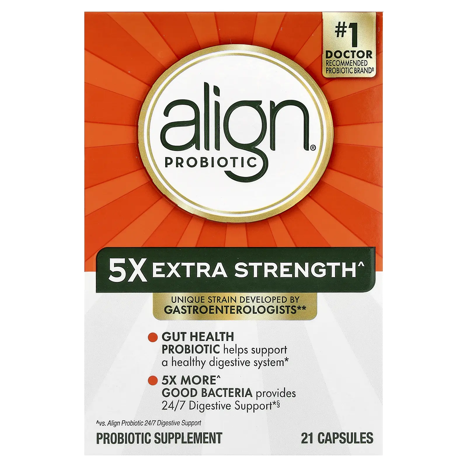 Align Probiotics Probiotic, 21 Capsules (50 mg per Capsule) Align Probiotics Probiotic, 21 Capsules (50 mg per Capsule)