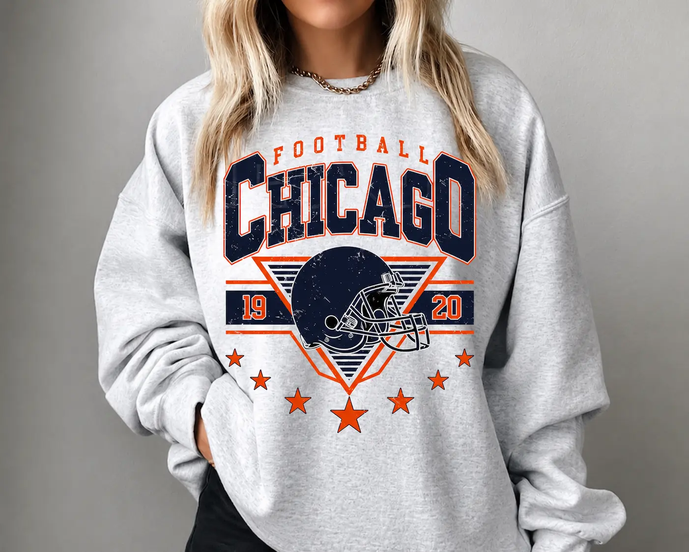 Chicago Football Sweatshirt T-Shirt, Chicago Sweatshirt Unisex