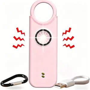 Dual-Mode Wolf Alarm, Personal Safety Alarm, 135db High Decibel, USB-C Charging with Strobe Light, Ideal for Women, Students, Solo Living, Night Run, Commute, Campus