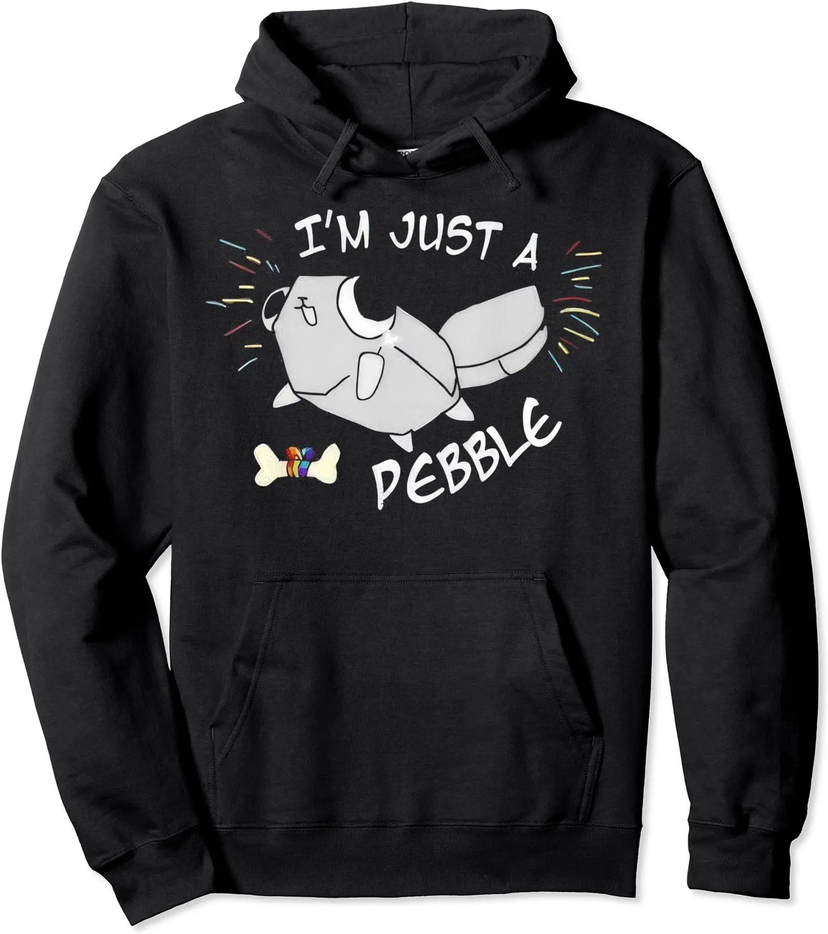 It's Just a Pebble Dandy's World Pullover Hoodie