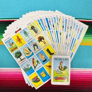Auténtica Lotería Mexicana Don Clemente 20 Tablas