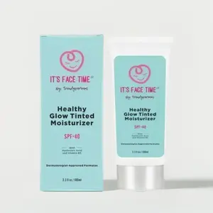 It’s Face Time Healthy Glow Tinted Moisturizer SPF40 Skincare Cocoa Hyaluronic Hyaluronic Acid Lavender Radiance Radiant Comfort Skin Repair Moisture Flawless Nourishing Uv Hydrate Hydrating Moisturizing