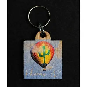 Wooden Keychain