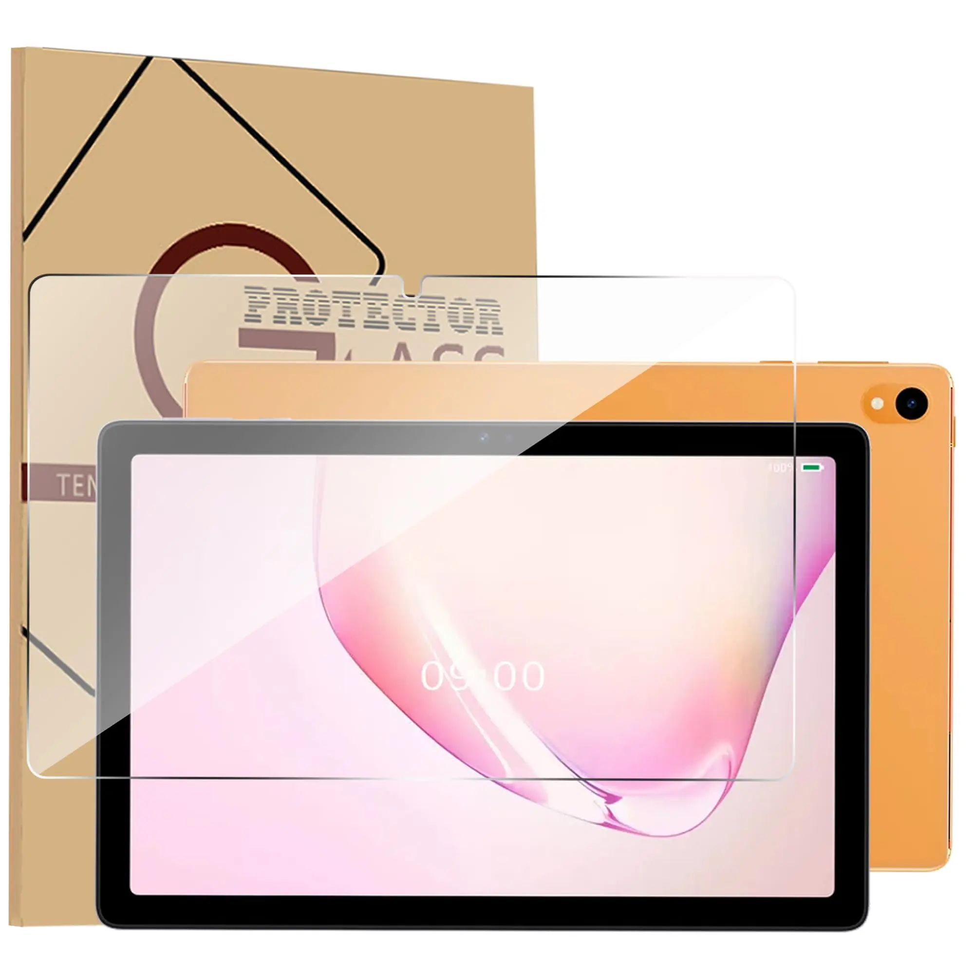 Doemoil for Walmart Onn 10.1 Gen 4 2024 Tempered Glass Film Screen Protector High Definition Anti-scratch 9H HD Clear Bubble Free For Walmart Surf Onn 10.1 Tablet Gen 4 2024