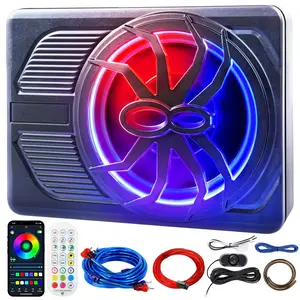 Andeman 10’ 1000W Car Subwoofer Colour Light+app+Remote Control