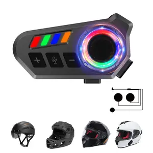 Helmet Speake,Bluetooth Helmet Headset – HD Stereo Sound, Hands-Free Calls & Voice Assistant, IP65 Waterproof, Long Battery Life | Compatible with iOS & Android