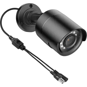 1080P  Camera AHD/TVI/CVI/CVBS 4-in-1 CCTV  Wired Camera, IP66 Weatherproof Analog  Video Camera for Indoor and Outdoor Use, 100ft Clear Night Vision (AN-C51EJ0103#)