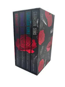Premium Dark Mafia Crimson Special Editions Hardback Book Series, Foiled & Sprayed Edge Box Set