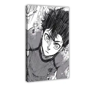 Anime Blue Lock Manga XXII Canvas Poster Wall Art for Home Bedroom Office Dorm Room Decor