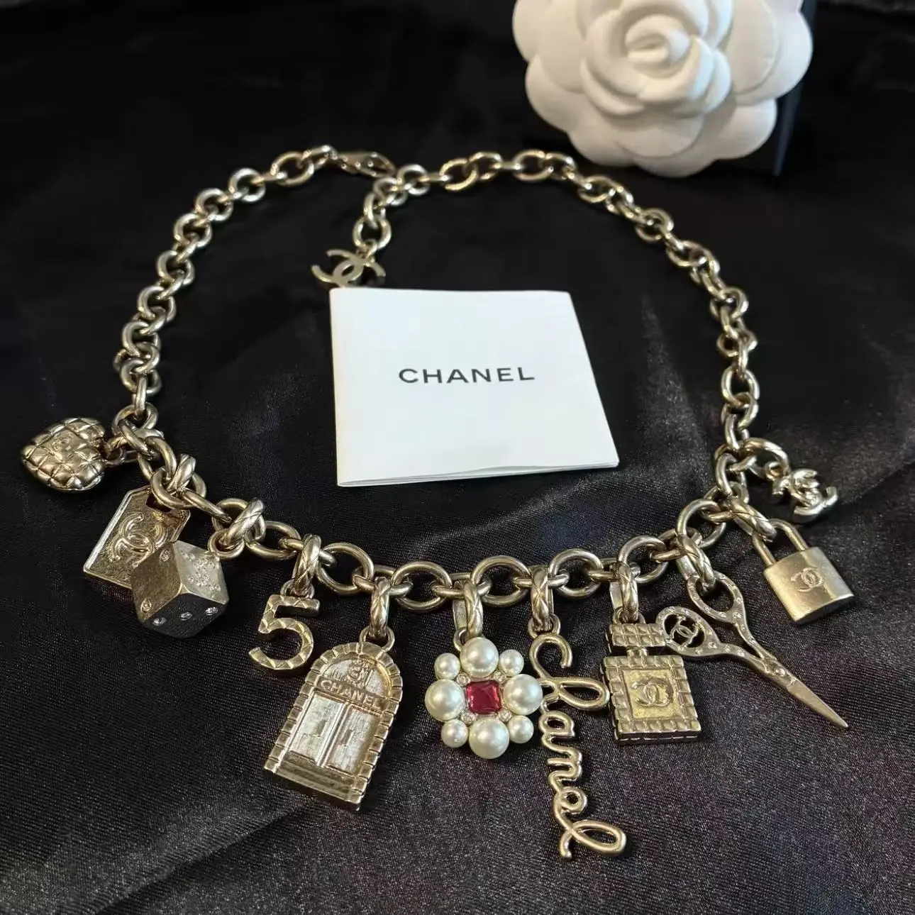 Pre-owned CHANEL metals Bag Accessories Fashion Necklace