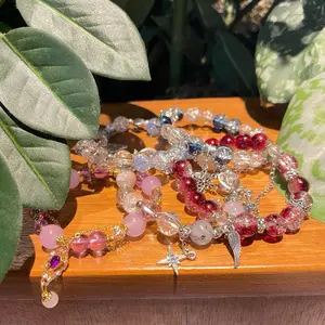 Game Love and Deepspace Bracelet – Cute Crystal Beads Charm | Rafayel Caleb Sylus Xavier Zayne Inspired Jewelry