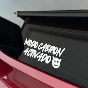 Modo Cabron Activado Window Vinyl Decal Sticker