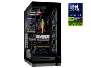 Yeyian Gaming PC Astra X AX270KC-570Q2N Intel Core Ultra 7 270K 32GB 2TB NVMe SSD GeForce RTX 5070 Windows 11 Home