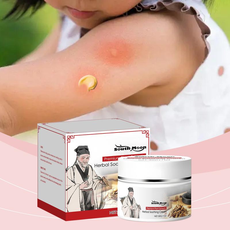 (Buy 1 Get 1 Free)Natural Calming Cream-0Hormone Anti-ltch Formula for Eczema,Dry Skin & Scalp Psoriasis, Steroid-Free, Gentle for Sensitive Skin-30g