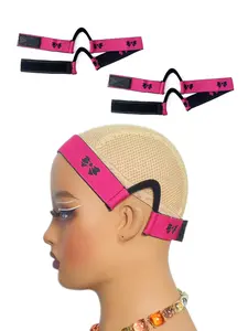 Lace Melting Bands, Elastic Band for Wigs 3 Pcs, Ear-free Design Zero Ear Pressure Hair Styling Accessories for Women, Edge Wrap to Lay Edges Wig Tools