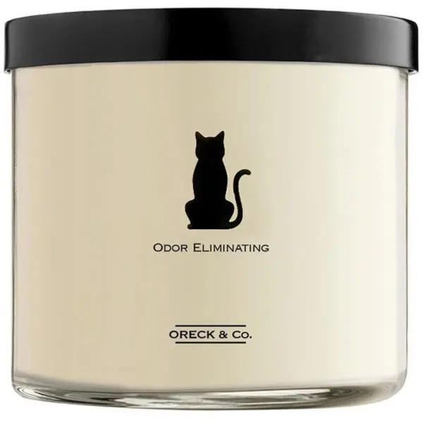 David Oreck Pure Air Pet Odor Eliminating Triple Wick Soy Candle 14.5 Oz - Cool Cat