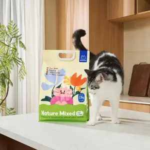 Michu NatureMix Plant Cat Litter –Tofu & Cassava Blend  Litter 5.5lb/88oz