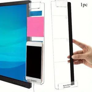 Stylish Computer Monitor Memo Boards - Planning Boards for Home Office Decor & Organization - Desktop Message Holder with Easy Note-Taking for Women & Men