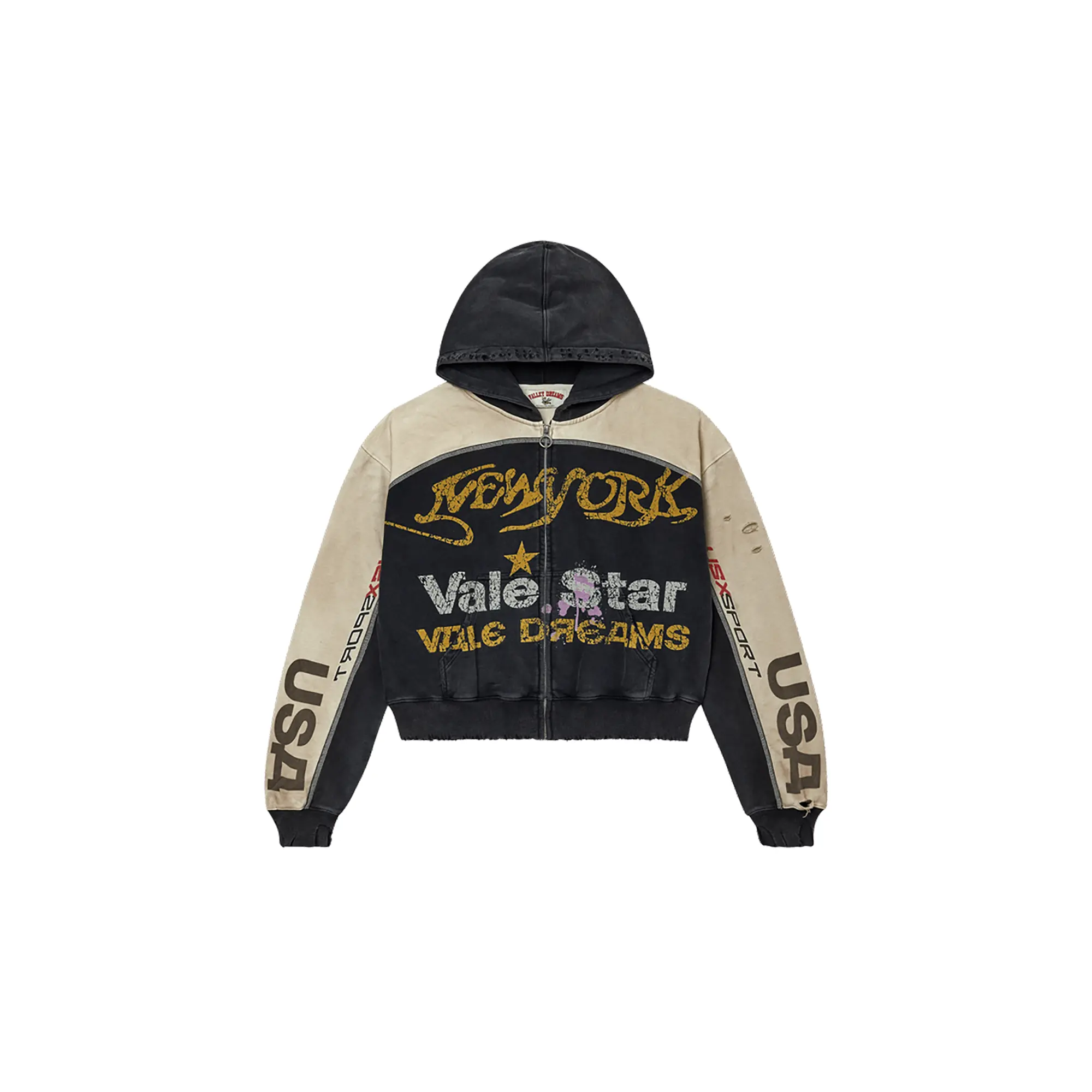 Vale Forever Vale Star Zip Up "Dest/Black/Tan'" VAL34
