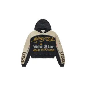 Vale Forever Vale Star Zip Up "Dest/Black/Tan'" VAL34