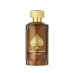 Jo Milano Game Of Spades No Limits Parfum, 3.4 oz Potent Unisex Fragrance with Wood, Zesty, Non-Toxic, Musk Notes