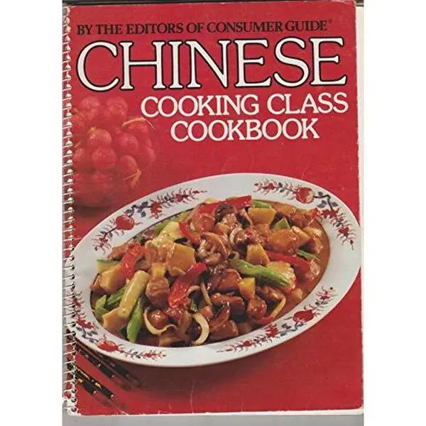 Used Chinese Cooking Class Cookbook - Consumer Guide (Unknown Author), English, Soft Cover, 96 Pages, Home Cooking Recipes Including Beef with Black Bean Sauce & Classic Fried Rice, Dinners Ideas, Outlet