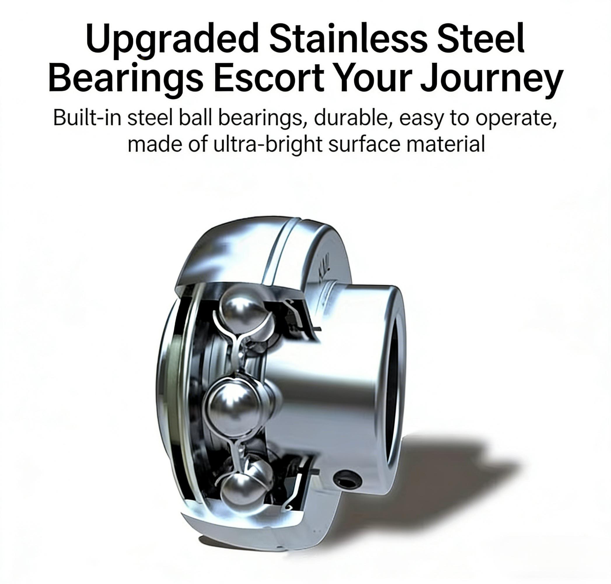 Steering Wheel Spinner Knob with Compass, 360° Rotation Car Steering Wheel Booster, Easy Install Universal Car Accessory for Effortless Turning, Must-Have for Drivers & Car Enthusiasts