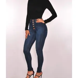 Women's jeans fashion high waist sexy stretch slim jeans women riden jeans Denim Jegging Pants