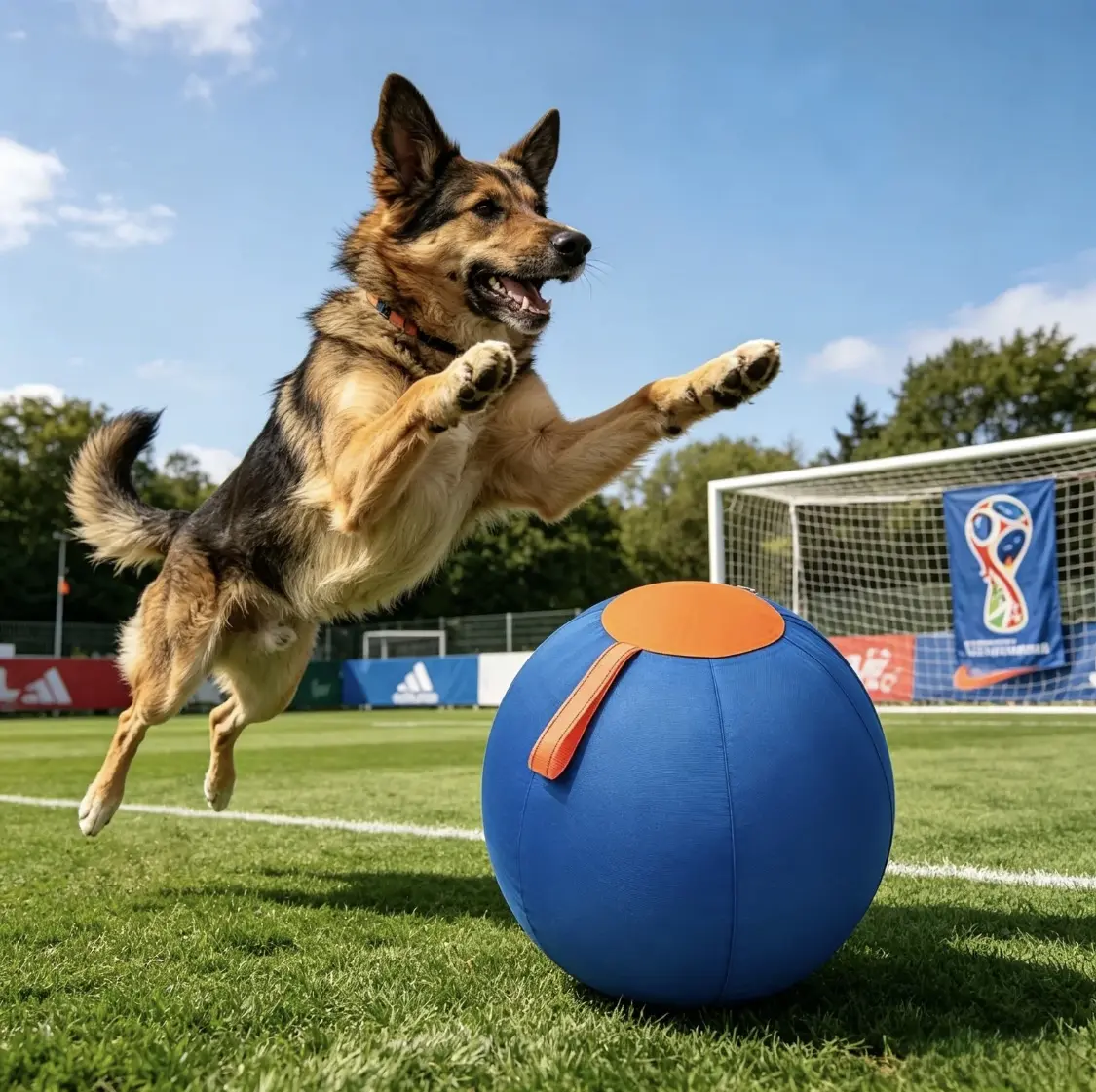 Dog Ball Dog Toys, Cattle Dog Polo Ball, Australian Shepherd Dog Polo, Dog Giant Bail Toy, chase toy，Full Set Of Dog Ball Golden Retriever Bite Ball To Relieve Boredom Ball To Tease Shiba Inu Corgi Self-Hi Pet Training Ball Outdoor