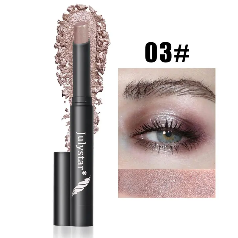 Long Lasting Multichrome Eyeshadow Stick, High Pigmented Metallic Eye Shadow, Radiant Cosmetic Products, Luminous Eyeshadow, Glitter Sparkle Eye Crayon, Radiant Eye Makeup