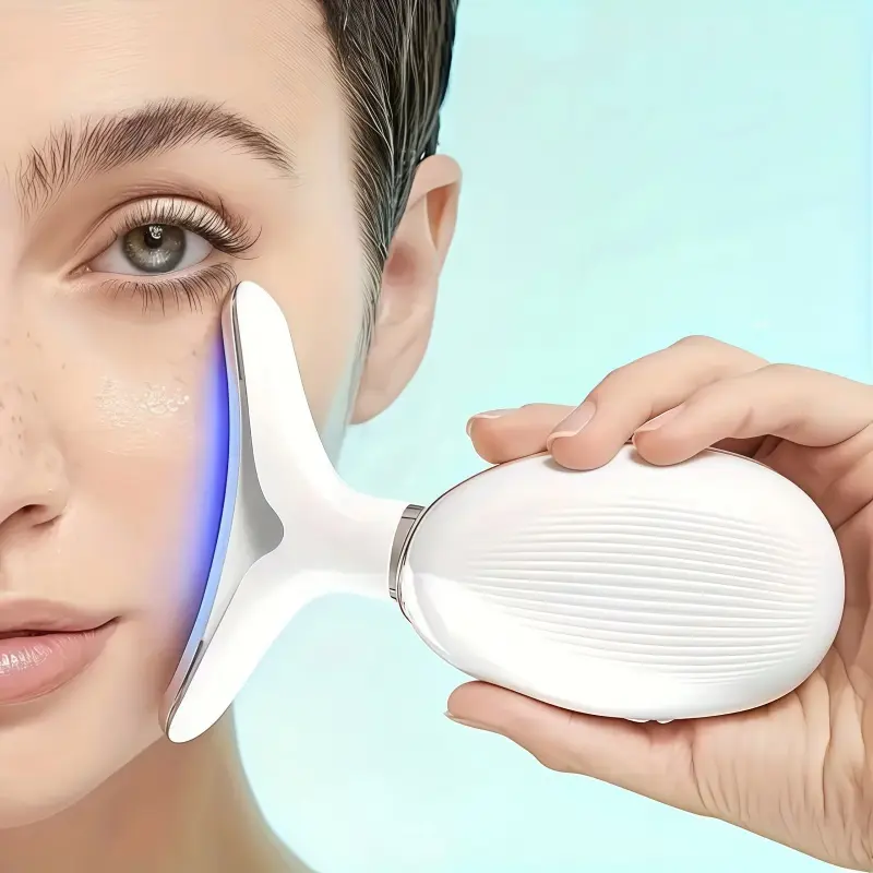 Portable Facial Massager Device, Facial Beauty Massagers, Facial Beauty Machine, USB Rechargeable Skincare Beauty Instrument, Scent-Free, Ideal Gift for Mother's Day & Valentine's Day