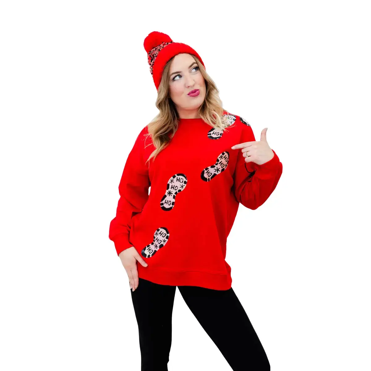 Jolly Footprints Sweatshirt
