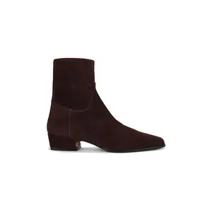Steve Madden Dusty Boot in Chestnut Suede