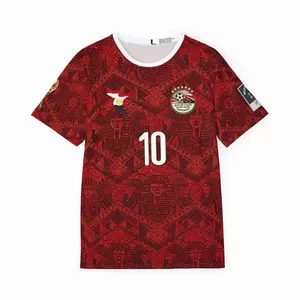 Men's Egypt Soccer Jersey — M. Salah #10 Replica Football Shirt