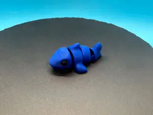 3D Printed Articulated Mini Shark - Fidget Friend Animal