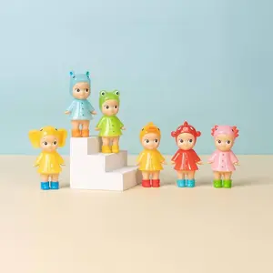 Sonny Angel I Love Rain Day Series Mini Figures - Sealed Blind Box Collectible, Cute Kawaii Standing Figurine, Mystery Surprise Toy, Desk & Shelf Decor, Perfect Gift for Cute Toy Enthusiasts
