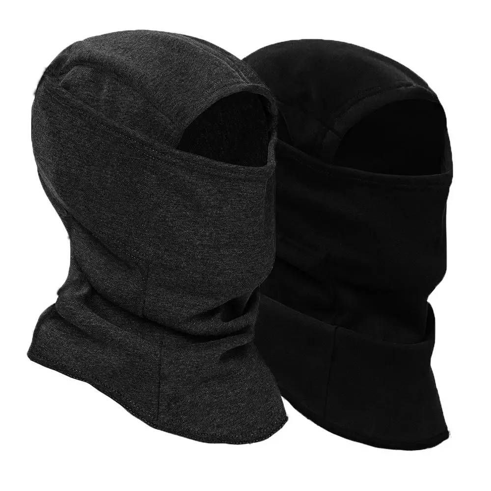Winter Cycling Face Mask, 2 Counts/set Thickened Warm Balaclava Hat, Outdoor Sports Face Cover for Skiing, Motorcycle, Running, Cycling, Hiking, Climb