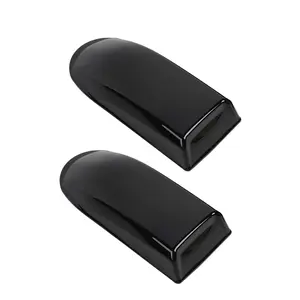 Car Roof Antenna Base Cover Trim Bezels For Ford F150 2021+ Car Exterior Accessories, Abs Black Chrome