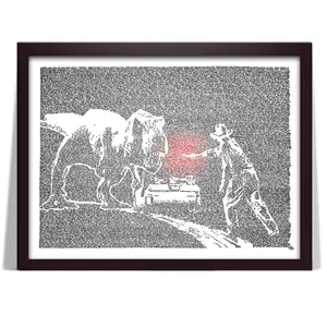 Jurassic Park Poster No Frame