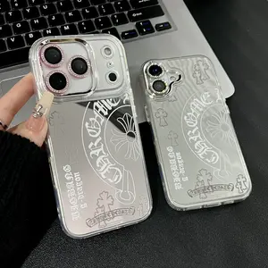 iPhone 17 Case Mirror Pattern Phone Cases for iPhone16 15 14 13 Pro Max - Stylish Shockproof Cover, Aesthetic Gift Made in USA. iPhone 17 PRO/17 PROMAX /16 PROMAX /15 PLUS/14 PRO