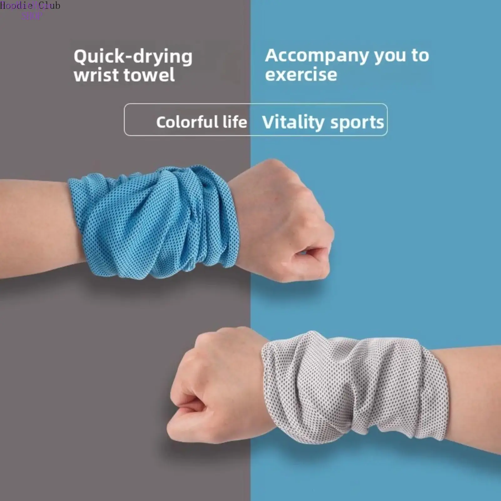 1-Piece Unisex Breathable Fabric Sports Wristband - Lightweight, Wick-Sweat, Stretch-Fit Accessory for Adults' Gym Workouts, Accompany Exercise, One-Piece
