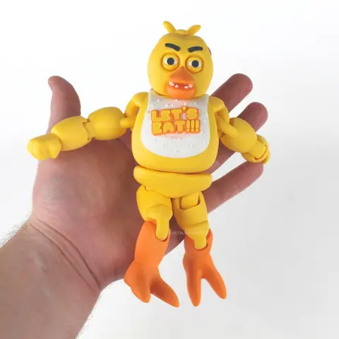5 Nights at Freddy's (FNAF) Articulated 3D Printed Collectible Figurine Statue