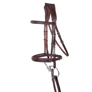 Joseph Sterling Padded Poll Relief Monocrown English Bridle