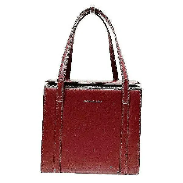 Pre-owned BURBERRY Calfskin Shoulder Bags Calf Leather Handbag
