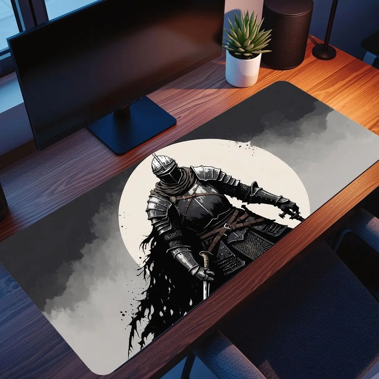 Dark Souls Gaming Mouse Pad: Spill-Resistant, Non-Slip, Personalized
