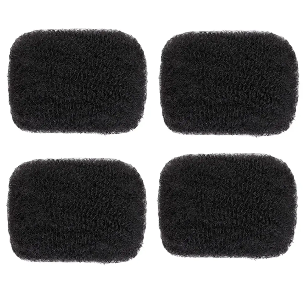 Encharm 35g/pack Afro Kinky Bulk Human Hair for Braiding - 100% Real Soft Hair for Mini Twist, Braiding, Loc Extensions & Crochet, Kinky Curly Hair Bulk, Natural Afro Bulk for Dreadlocks
