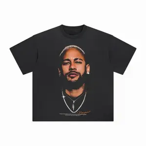 Adults NEYMAR LEGACY Crewneck & T-shirt, Graphic tees, Soccer Fan T-shirts, Cotton Sports Fan Gifts for Men and Women streetwear summer clothing