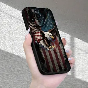 Phone Case - This Phone Cover Features a Design Inspired by The National Flag And an Eagle, Finished with a Premium Texture. This Popular New Item Offers Complete Lens Protection, Including Shock Resistance,  Compatible with Samsung Galaxy S25