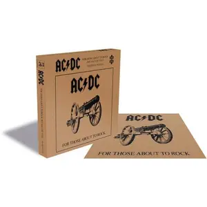 AC/DC - RockSaws - AC/DC For Those About To Rock (500 Piece Jigsaw Puzzle)  [GAMES (MISC)] Puzzle